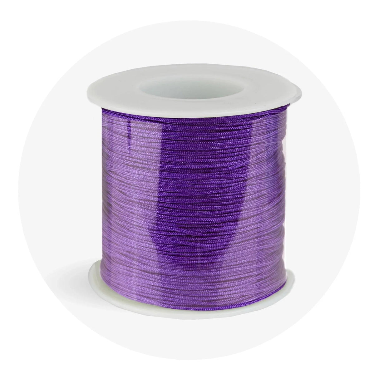 Jade Thread - Purple (1 Roll - 0.8mm x 328 feet)