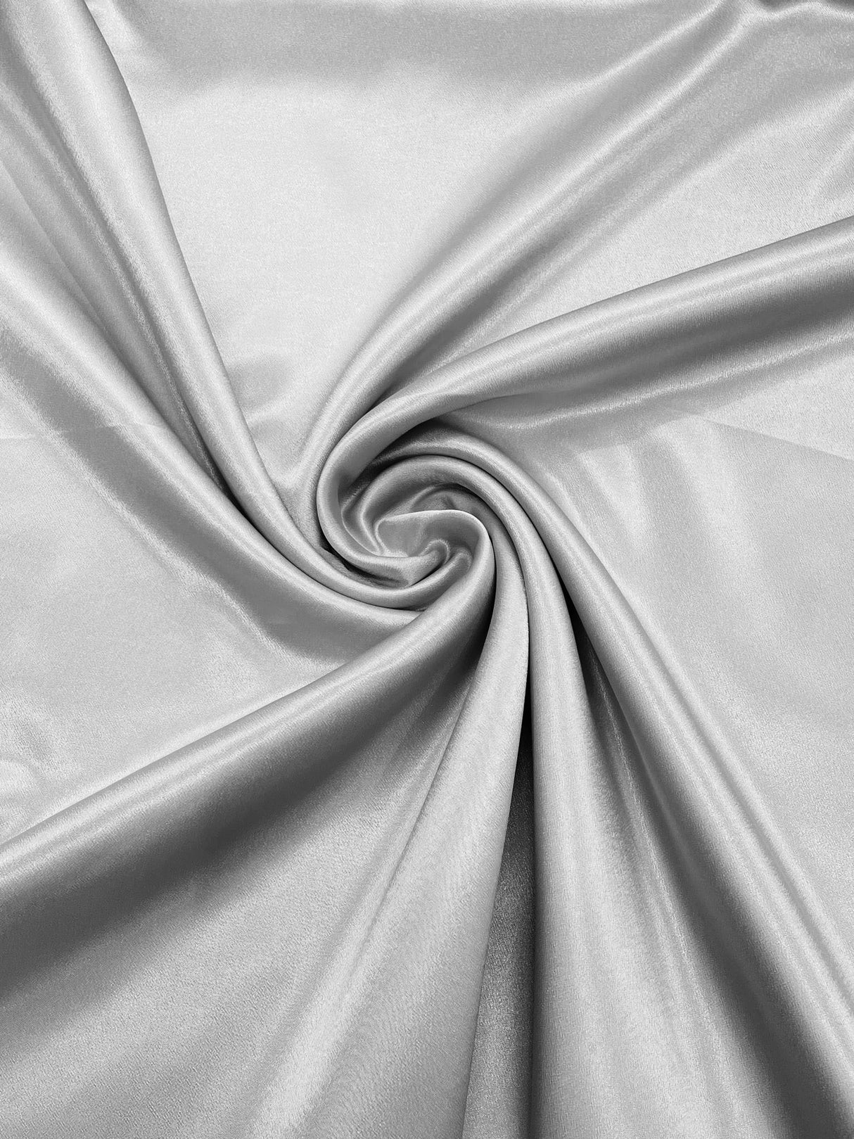 Japan Crepe Satin Polyester Fabric - Solid Color, 59/60" Width, 165 GSM, 0.30 Mm (1 Yard)