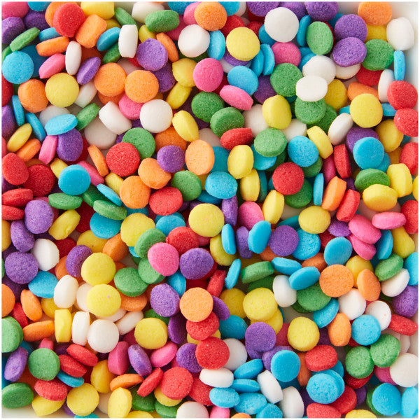 Wilton Rainbow Confetti Sprinkle Tube, 1.4 oz.