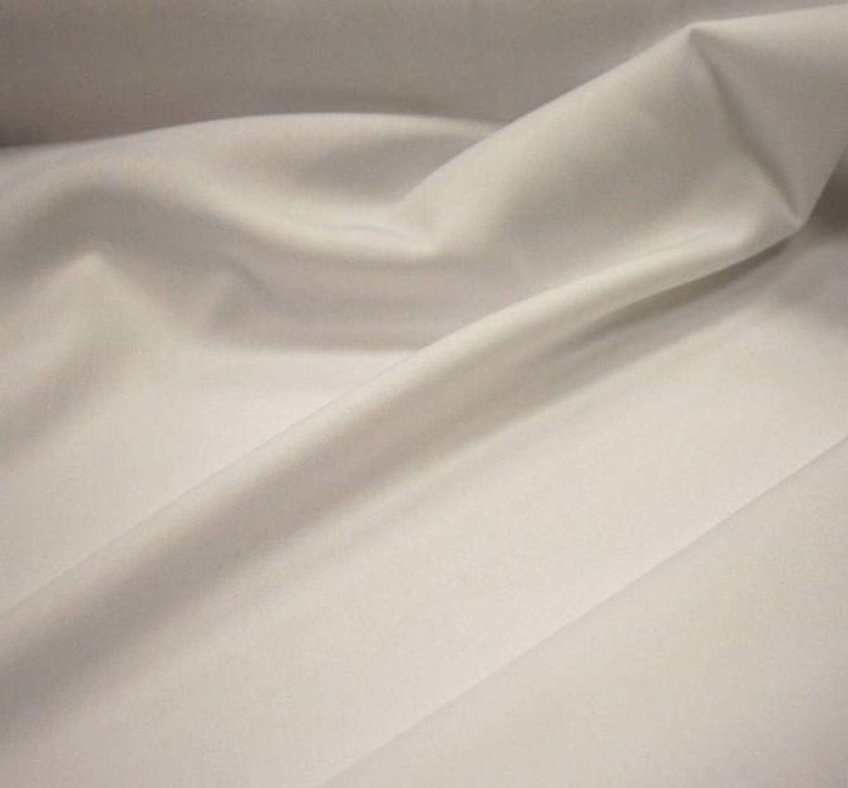 1 Yard Soft White Interlock Jersey Knit Apparel Fabric 58 Inch Width