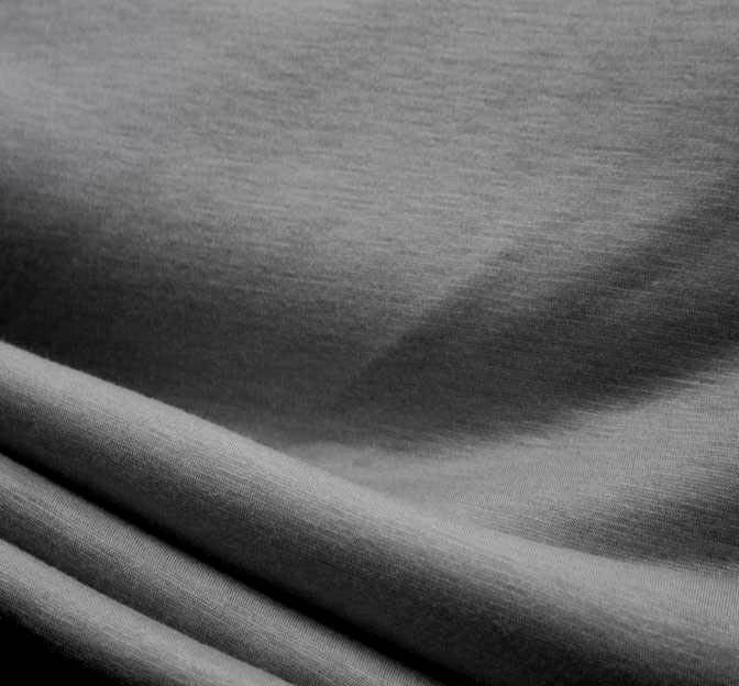 Poly Rayon Spandex Fabric - Grey Jersey, 58/60" Width (1 Yard)