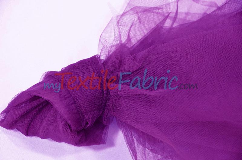 Bridal Tulle Illusion Nylon Tulle Fabric - Sheer Soft Bridal Veil, 108" Width (50 Yard Bolt)