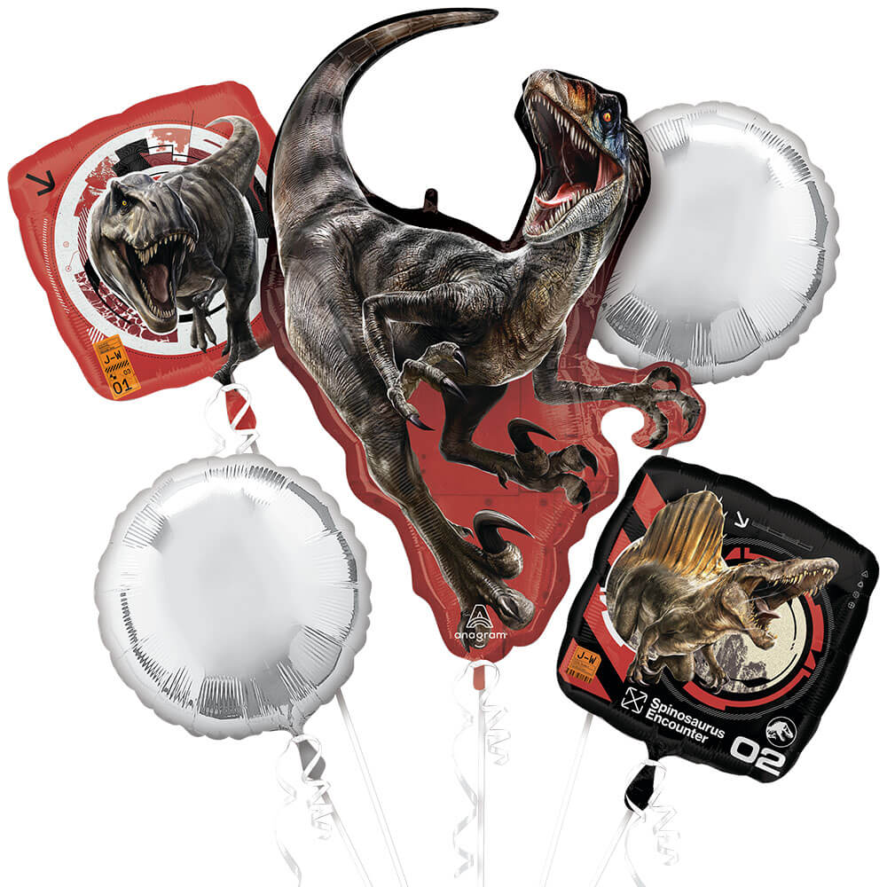 Jurassic World Rebirth Balloon Bouquet