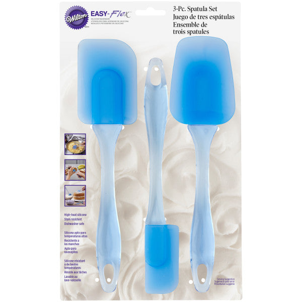 Wilton Easy-Flex Silicone Spatula Set