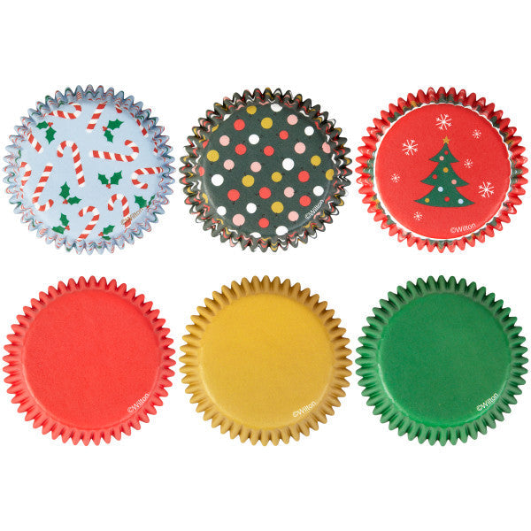 Wilton Christmas Holiday Cupcake Liners, 150-Count
