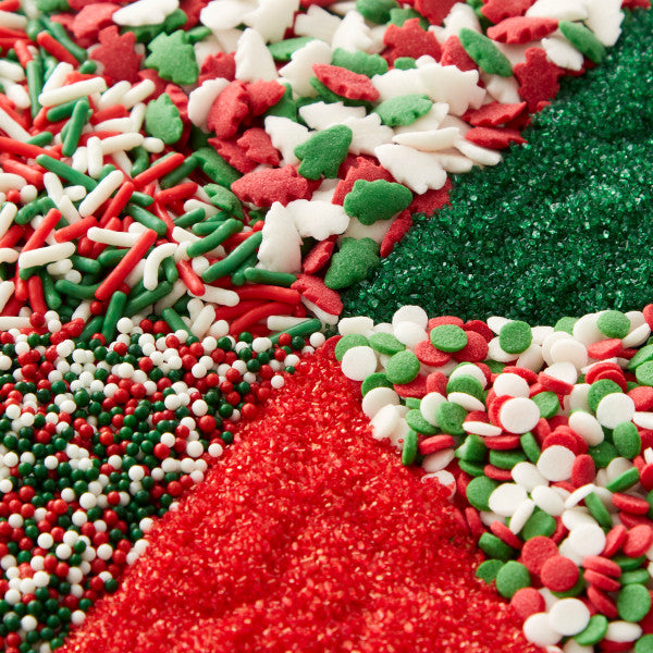Wilton 6-Cell Assorted Christmas Sprinkles, 6.7 oz.