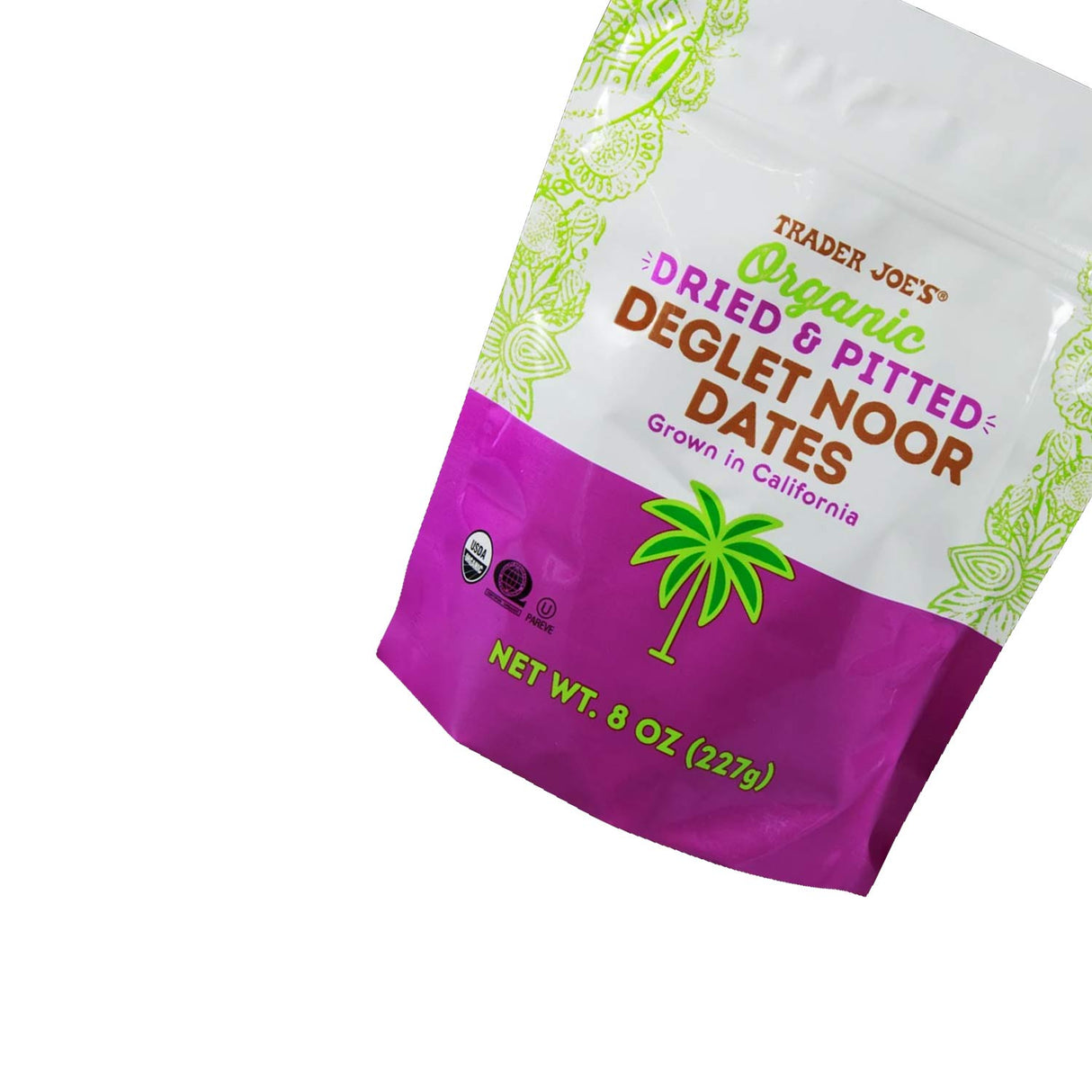 Trader Joe’s Organic Dried & Pitted Deglet Noor Dates 8 Oz