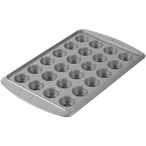 Wilton Ever-Glide Non-Stick Mini Muffin Pan, 24-Cup