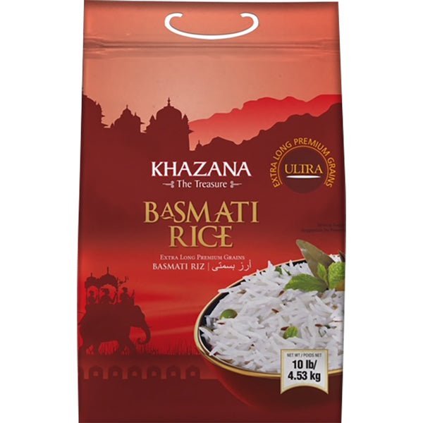 Khazana The Treasure Basmati Rice Ultra - 10 lb