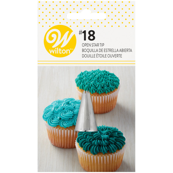 Wilton Open Star Cake Decorating Tip #18