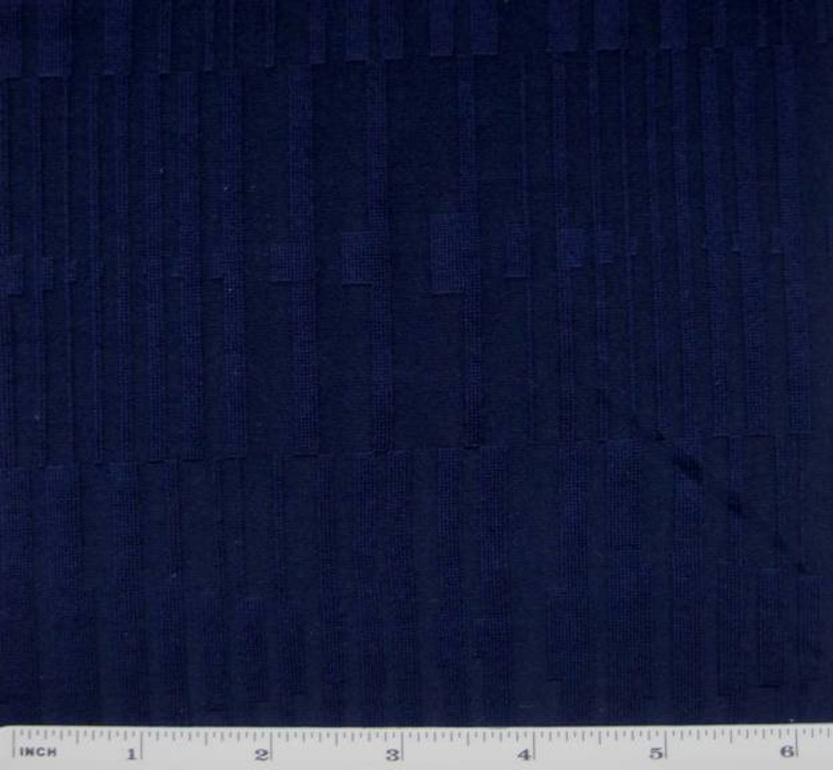 1 Yard Navy Blue Alex Stripe Knit Fabric for Fitted Shirts T Shirts and Apparel Projects 52 54 Width