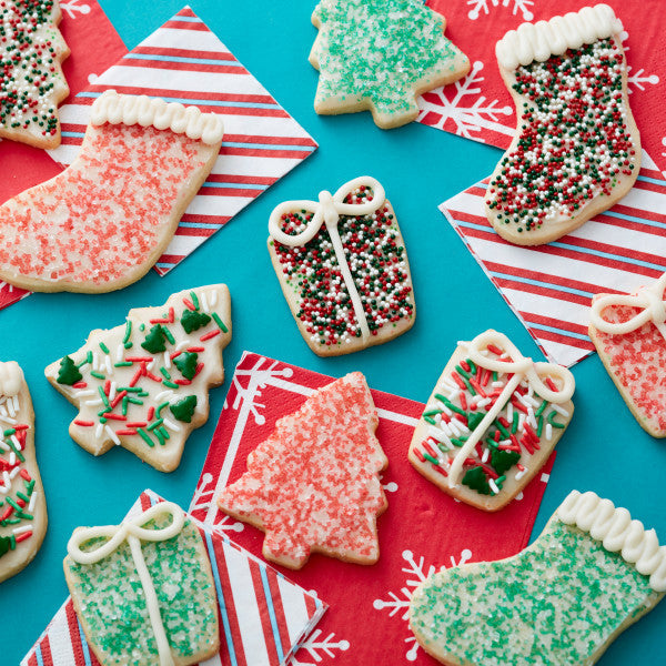 Wilton Christmas Sprinkles Mega Bulk Set, 19.3 oz.