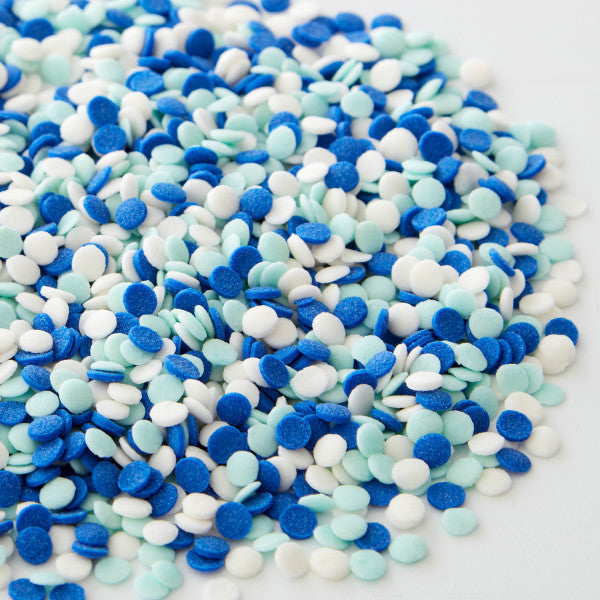 Wilton Winter Confetti Blue and White Holiday Sprinkle Mix, 5.29 oz.