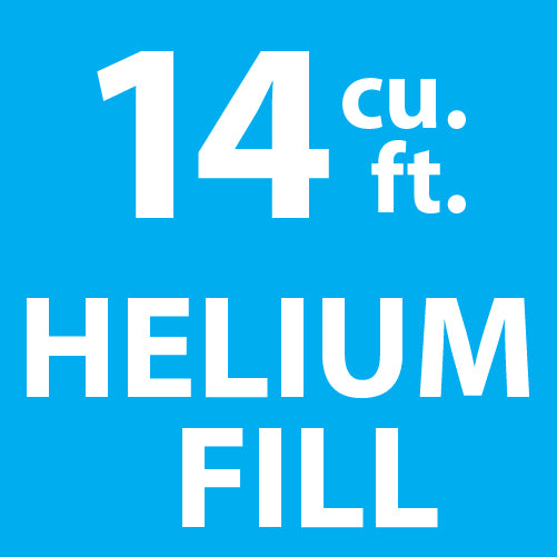 Helium Fill 14 Cu. Ft. Cylinder