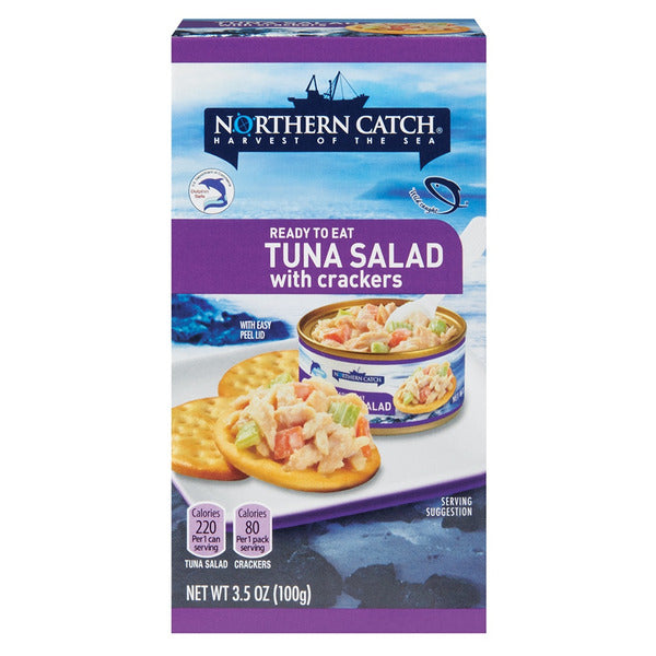 Northern Catch Ready to Eat Tuna Salad with Crackers
