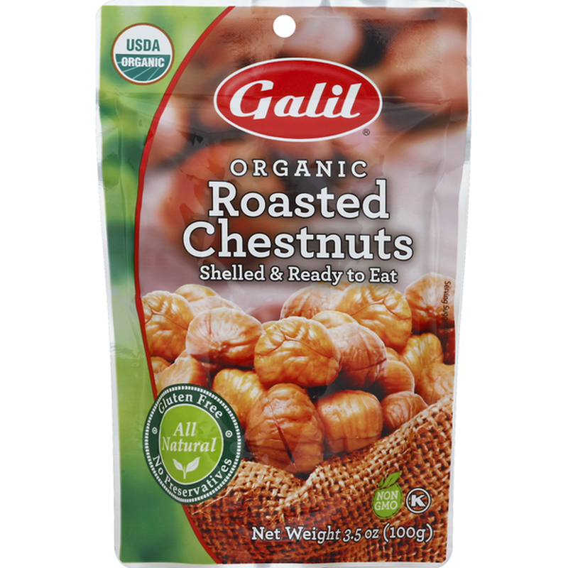 GALIL ORGANIC ROASTED CHESTNUTS (100 GM)