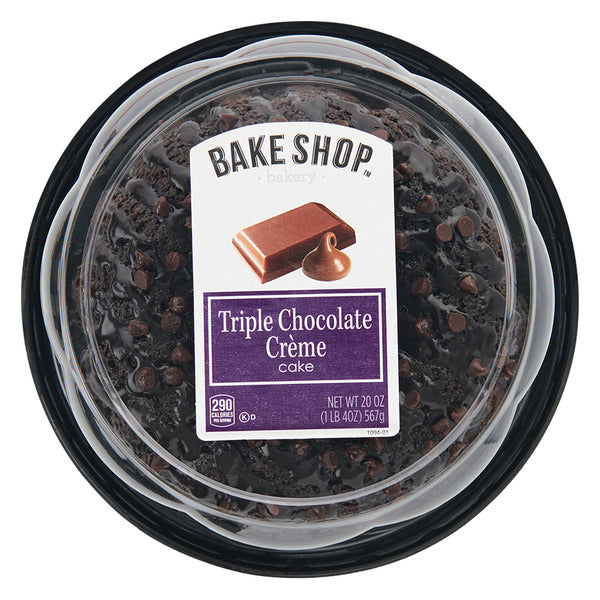 Bake Shop Triple Chocolate Creme Cake