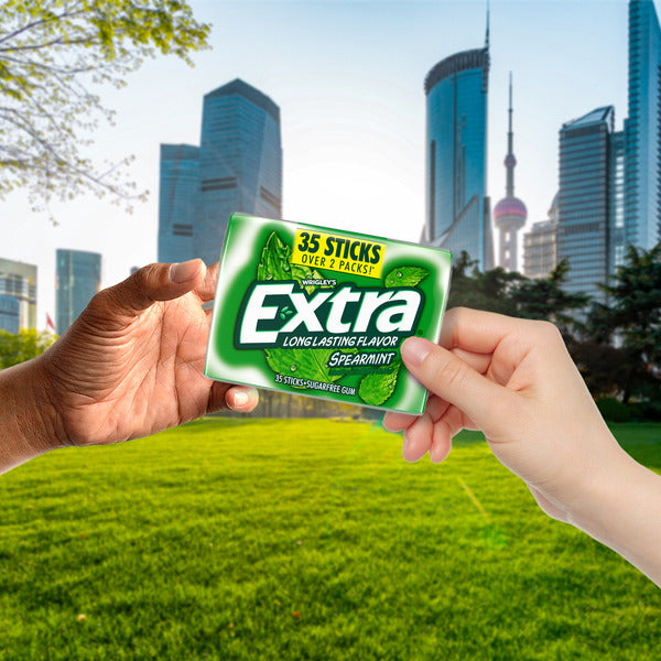 Extra Sugar-Free Spearmint Chewing Gum 35-Count Mega Pack