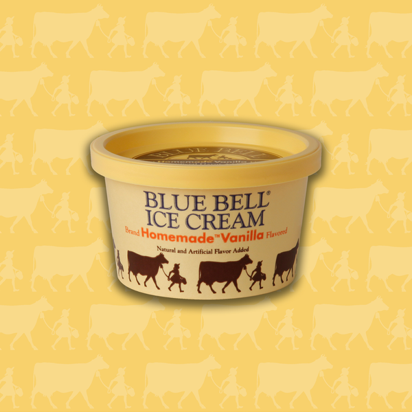 Blue Bell Vanilla/Chocolate Cups