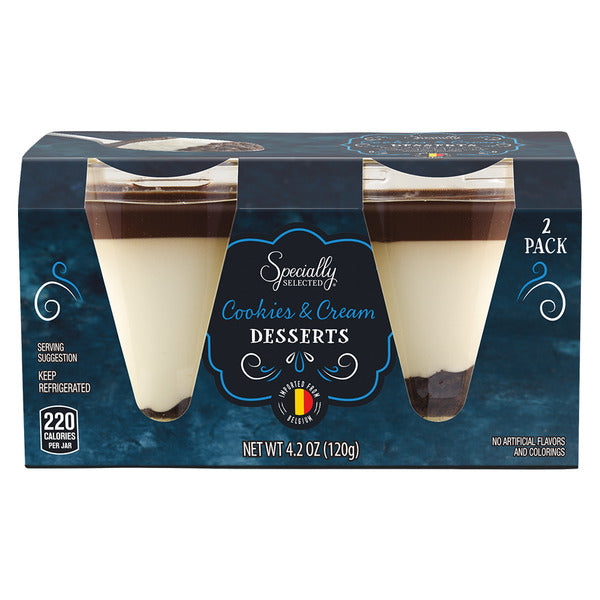 Specially Selected Cookies & Cream Mousse Dessert Cups