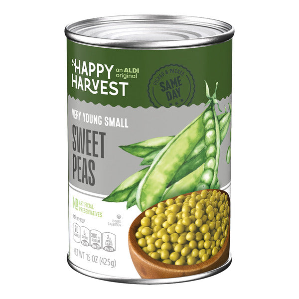 Happy Harvest Very Young Sweet Small Peas