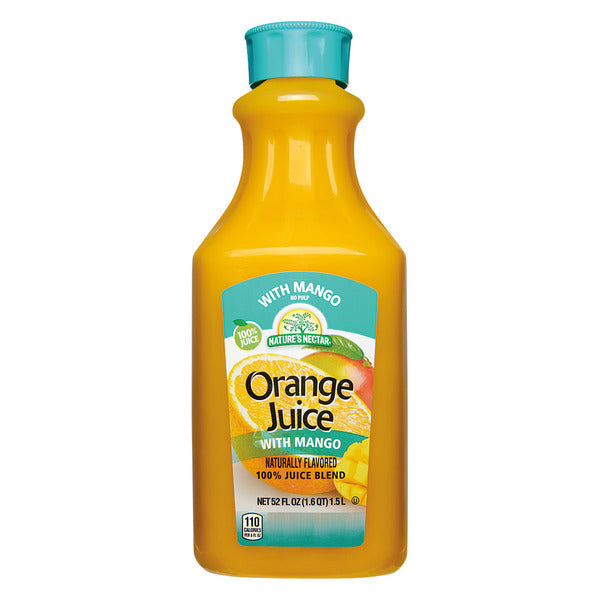 Nature's Nectar Orange Juice with Mango