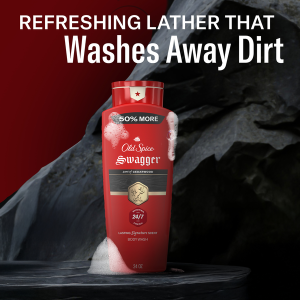 Old Spice Swagger Cedarwood Body Wash 24 fl oz