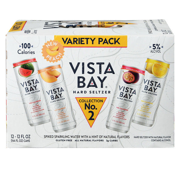 Vista Bay Hard Seltzer Variety Pack - 12 Pack, 12 fl oz Cans