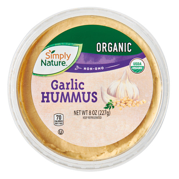 Simply Nature Organic Garlic Hummus