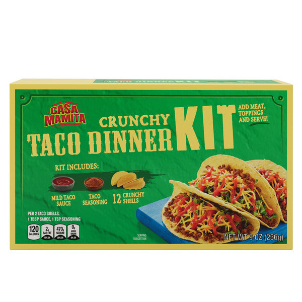 Casa Mamita Crunchy Taco Dinner Kit