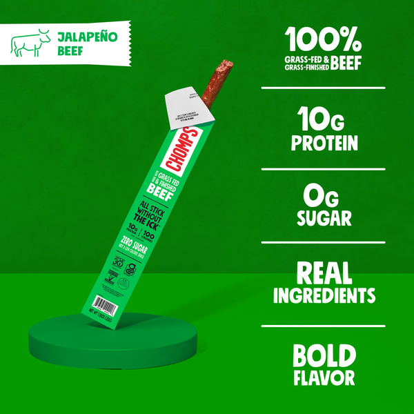 Chomps Jalapeño Beef Sticks Medium 1.15 oz