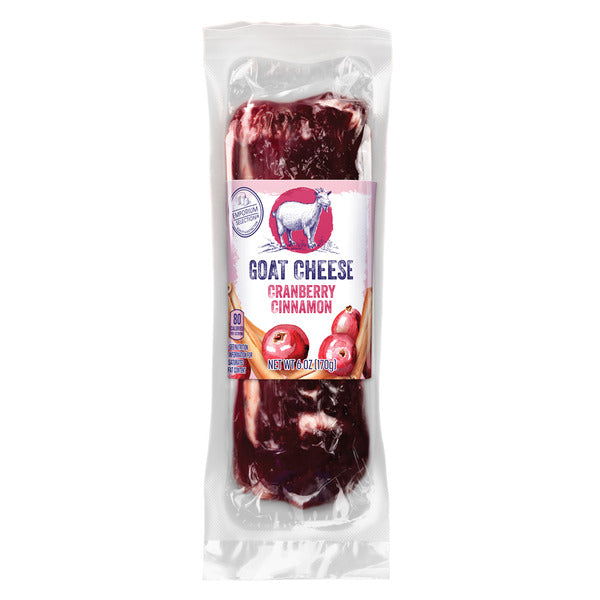 Emporium Selection Cranberry Cinnamon Flavored Goat Cheese Log