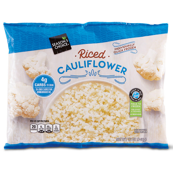 Season's Choice Frozen Plain Riced Cauliflower