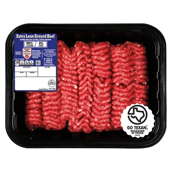 USDA Extra Lean Ground Beef 96% Lean 4% Fat, per lb