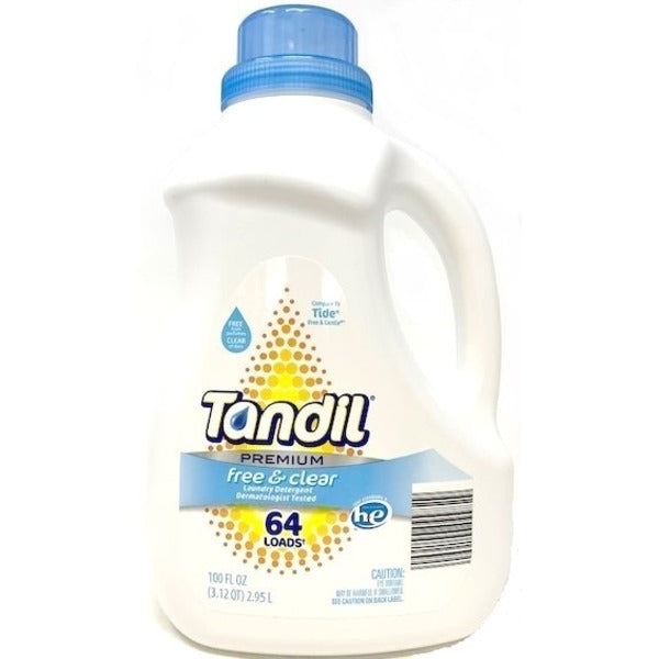 Tandil Premium Free and Clear High Efficiency Liquid Laundry Detergent