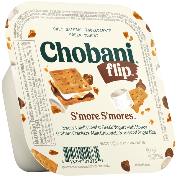 Chobani S'more Flip Duo Yogurt