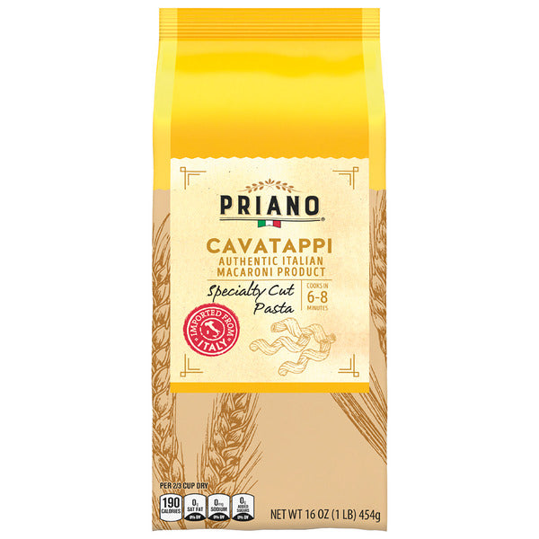 Priano Specialty Cut Cavatappi Pasta