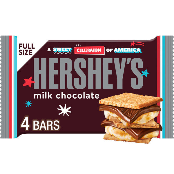 Hershey's Milk Chocolate, 4 pack