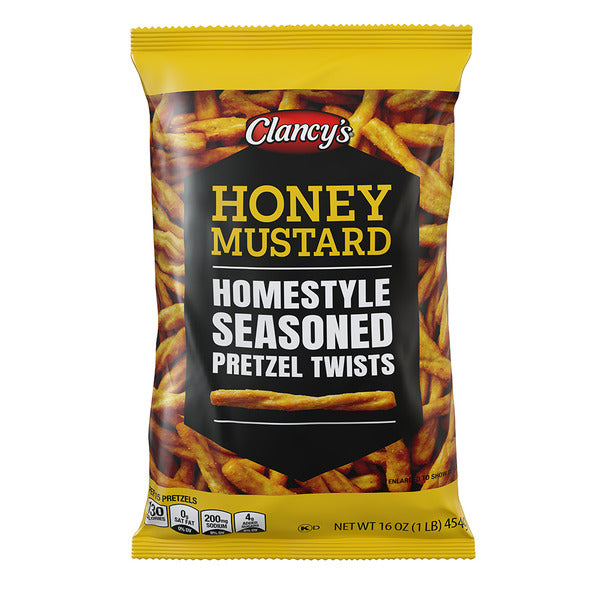 Clancy's Honey Mustard Homestyle Seasoned Pretzel Twists