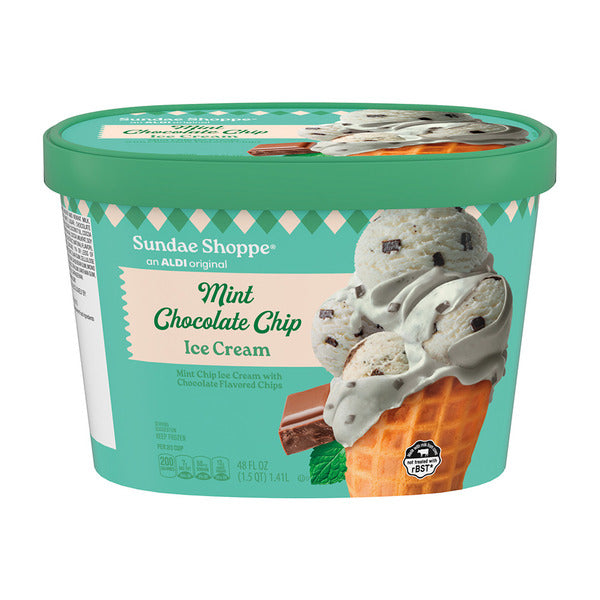 Sundae Shoppe Mint Chocolate Chip Ice Cream