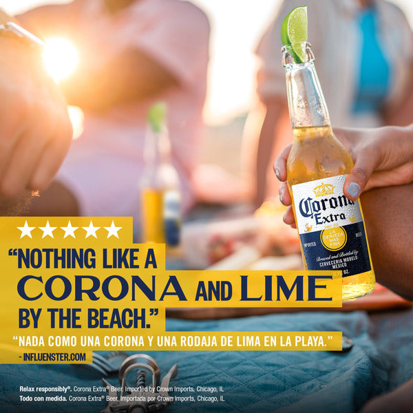 Corona Extra Beer - 6 Pack, 12 fl oz Bottles
