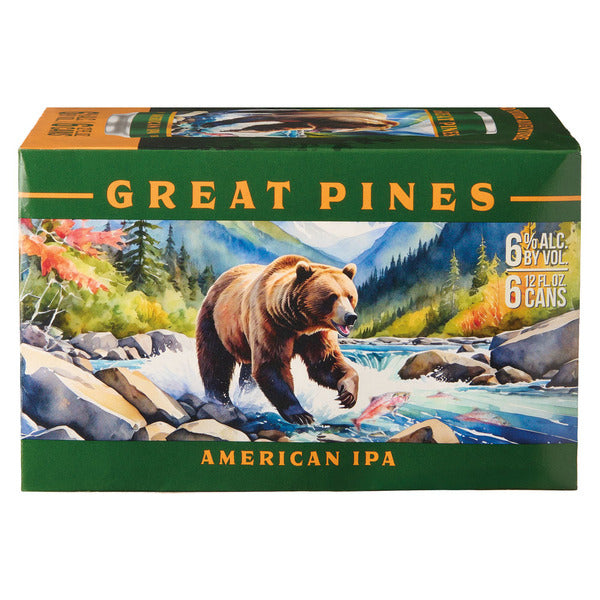 Great Pines American IPA - 6 Pack, 12 fl oz Cans
