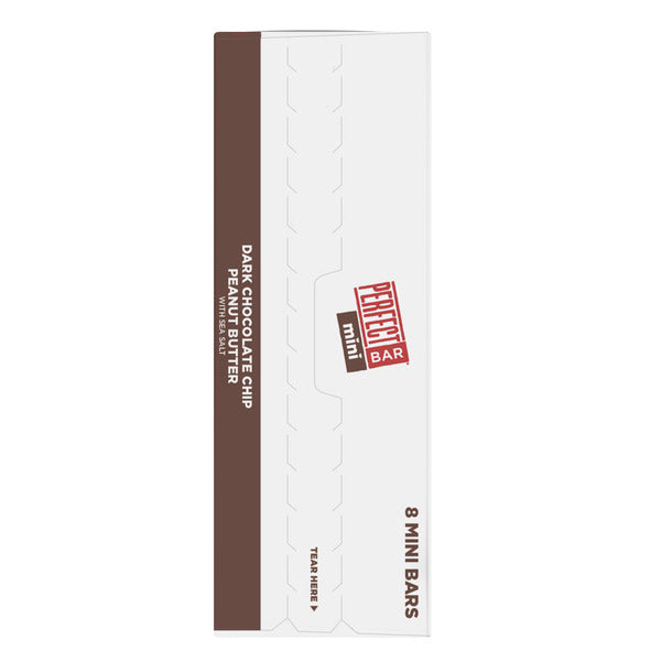 Perfect Bar Dark Chocolate Chip Peanut Butter Mini Protein Bars 8 Count