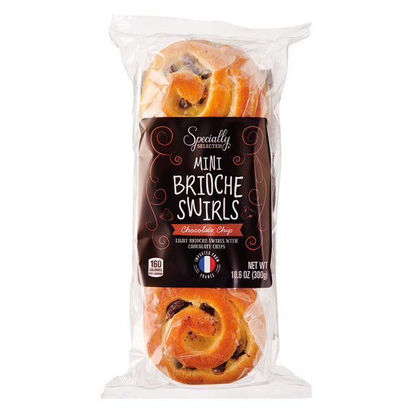 Specially Selected Mini Chocolate Chip Brioche Swirl