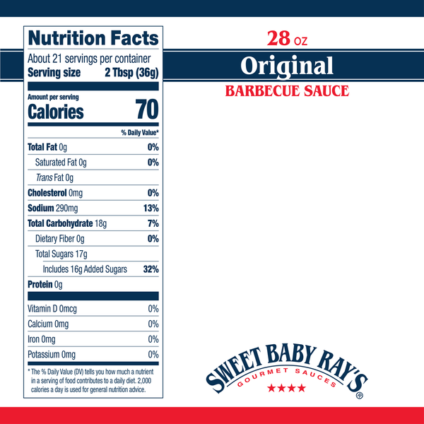 Sweet Baby Ray's Original Barbecue Sauce