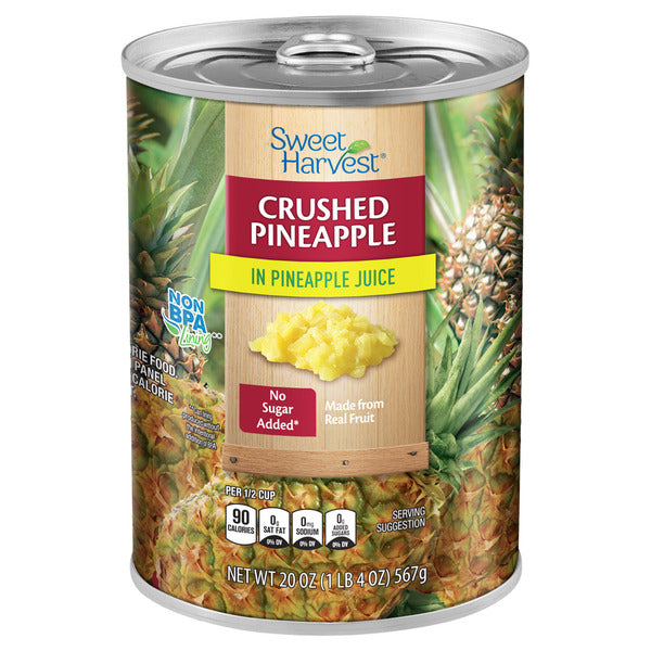 Sweet Harvest Crushed Pineapple in Pineapple Juice