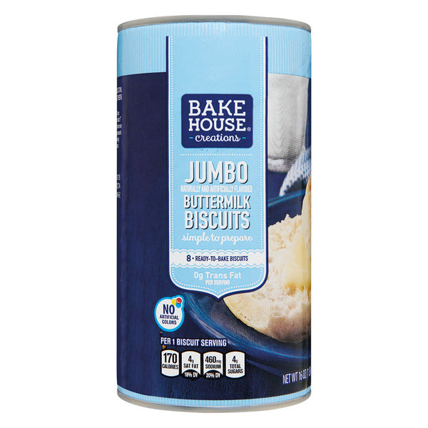 Bake House Creations Jumbo Buttermilk Biscuits, 8 count