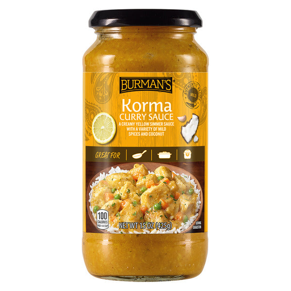 Burman's Korma Curry Sauce