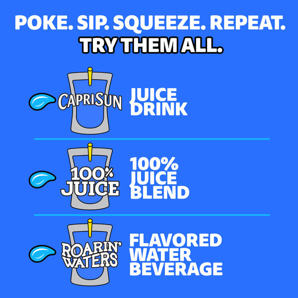 Capri Sun Strawberry Kiwi Juice Pouches