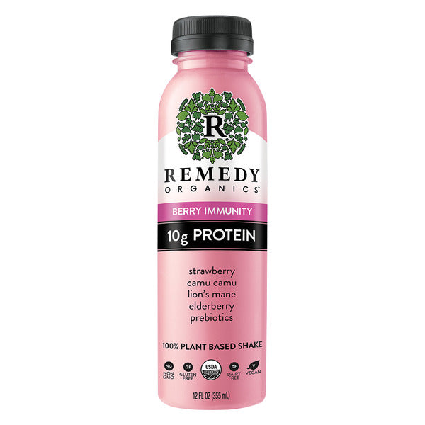 Remedy Organics Berry Immunity Protein Drink